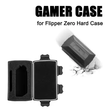 Жесткий чехол для хранения Flipper Zero Водонепроницаемый ABS Защитный ящик для переноски Пыленепроницаемый противоскользящий чехол Аксессуары для игровых консолей Новый