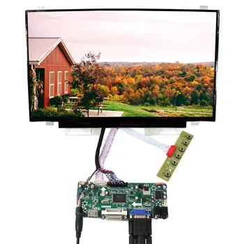 14-дюймовый ЖК-экран 1600x900 (один из B140RW02 V0/V1/V2 N140FGE-EA2 N140FGE-L31 LP140WD2 LTN140KT03)+ HD MI DVI VGA аудиоконтроллер