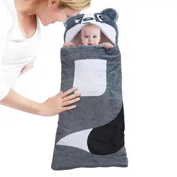 Детское спальное одеяло Детские спальные мешки для новорожденных Детские одеяла с обертыванием Зимний хлопковый спальный мешок Теплое носимое одеяло