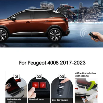 Автомобильные аксессуары Электрический подъемник задней двери для Peugeot 4008 2017-2023 Электрический багажник с управлением задней дверью Электронный