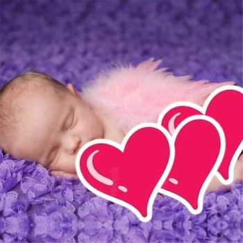 Мягкий и удобный реквизит для фотографий новорожденных Baby Angel Wing Outfit Soft Удобные детские перья Крыло для маленьких девочек