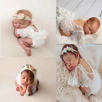 Наряд для новорожденных Реквизит для фотографии новорожденных Детское платье Аксессуары для детской фотографии Студийная съемка Фотореквизит 1