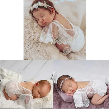 Наряд для новорожденных Реквизит для фотографии новорожденных Детское платье Аксессуары для детской фотографии Студийная съемка Фотореквизит 3