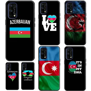Азербайджан Сердце Любовь Флаг Для OnePlus 11 10 Pro 10T Nord 3 2T CE 2 Lite Realme C55 C35 C33 C31 C30 C21Y GT Neo 5 Чехол