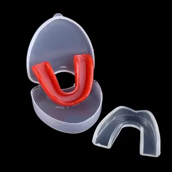  Защита зуба Бокс Каратэ Детские Спортивные Капы Зубной Протектор С Пластиковым Чехлом Коробка Взрослые Капа