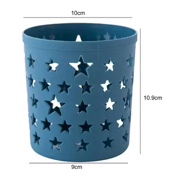  Креативный контейнер для ручек Тонкое качество изготовления Ударопрочный пенал Симпатичные полые звезды Ручка Стационарный контейнер