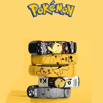 2022 Pokemon Электронные часы Пикачу Мультфильм Цифровой Электронный Водонепроницаемый Светодиодный Браслет Часы Детские Игрушки Рождественский Подарок