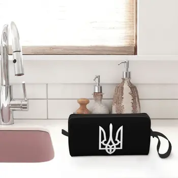 Сумка для туалетных принадлежностей украинского спецназа Украинский Альфа Груп Военная Косметика Органайзер Для Макияжа Lady Beauty Storage Dopp Kit Case 3