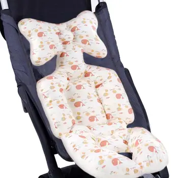  Вкладыш для сиденья детской коляски Вкладыш для новорожденных Вкладыш для детской коляски Подушка для головы и тела для сиденья автоколяски