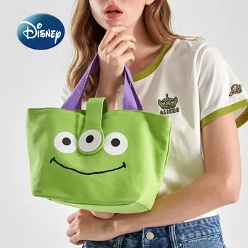 Disney Toy Story 2022 Новая женская сумка Роскошный бренд Женская сумка Модный тренд Холст Мини Сумка Мультфильм Милая сумка для хранения
