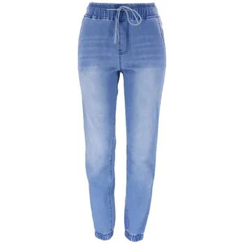 Джинсовые брюки для женщин Брюки Корейская одежда с высокой талией Джинсовые джинсы Женские весна 2024 Большой бойфренд Лето Aestethic Urban 4
