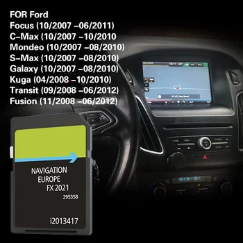 FX 2021 Focus Max Europe Update Data для карты Ford Kuga Nav Sd Card Europe