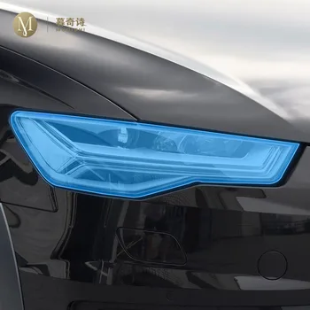 Для Audi A6 C7 2012-2018 Экстерьер автомобиля PPF прозрачный Краска защитная пленка ТПУ Защита от царапин Фары защитная пленка