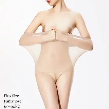15D Plus Сексуальные женские колготки Дышащие прозрачные женские ультратонкие невидимые нейлоновые колготки Бесшовные эластичные женские чулки