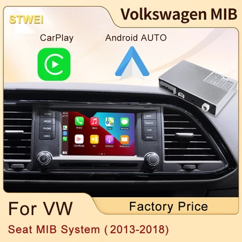 STWEI Wireless Apple CarPlay Module Box Для Volkswagen Sest MIB System 2013-2018 Android Auto Mirror Link Передняя задняя камера