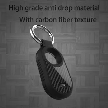  для SmartTag 2 Чехол из ТПУ из углеродного волокна Чехол для ключей с защитой от потерь и царапин для Samsung SmartTag 2 Защитный чехол 4