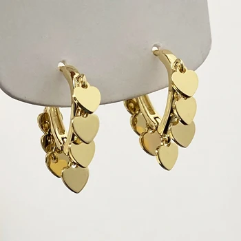 PONYKISS 925 Серебряные серьги в форме сердца и круглые серьги-кольца для женщин Минималистичные модные ювелирные изделия Легкие роскошные аксессуары