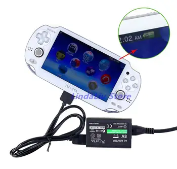  Адаптер переменного тока Зарядное устройство Блок питания ЕС / США Штекер с USB-кабелем для зарядки для Sony PSVITA PS Vita PSV 1000 PSV 2000 3