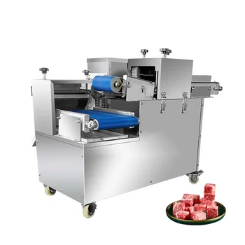  Машина для нарезки мяса 3 комплекта ножей Нарезка свежего мяса Коммерческая автоматическая машина для нарезки мяса