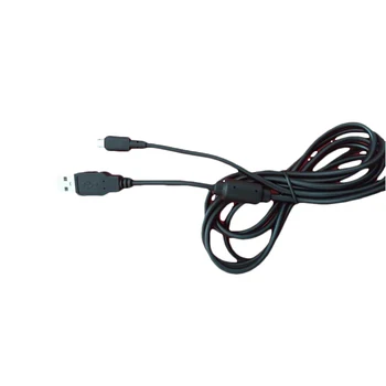 100 шт. 3 м зарядный кабель для передачи данных с магнитным кольцом для игрового контроллера PS4 Шнур передачи данных 2A Аксессуары игровой линии
