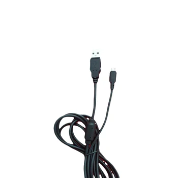  100 шт. 3 м зарядный кабель для передачи данных с магнитным кольцом для игрового контроллера PS4 Шнур передачи данных 2A Аксессуары игровой линии 1