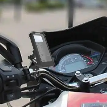  Мотоциклетное крепление для телефона Держатель телефона для велосипеда Регулируемый уплотнительный зажим с круговой обмоткой для шоссейного велосипеда Гора 4