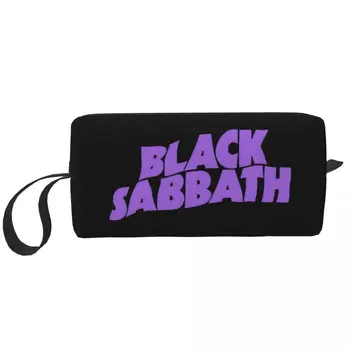 Black Sabbathe Музыкальная косметичка для женщин Косметички Rock Travel Водостойкая сумка для туалетных принадлежностей Сумка-органайзер Сумка для хранения