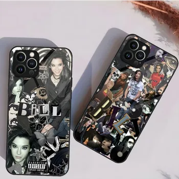 Bill Kaulitz Tokio Hote Чехол для телефона IPhone 14 Pro 12 13 11 Mini X XS XR Max 8 7 6 Plus SE 2020 Стеклянный дизайн Задняя бухта