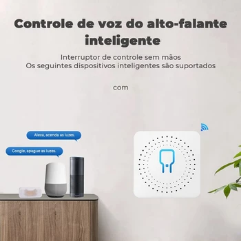 16A 2-way Tuya Smart Mini Wifi Выключатель света Синхронизация Дистанционное голосовое групповое управление для Smart Life Alexa Alice Google Home 4
