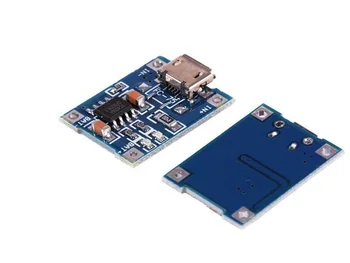 4 шт. Micro USB TP4056 LI-ION Lipo Аккумулятор Зарядное устройство Настольный зарядный модуль TE585 0