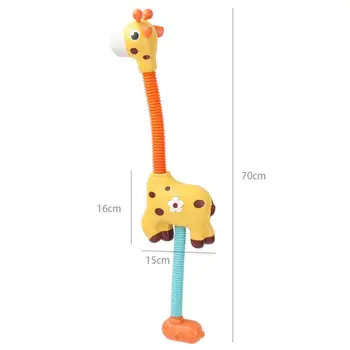 Детская игрушка для купания Интересная антидеформированная прекрасная картонная игрушка для душа для жирафа для детей 5