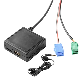 Автомобильный модуль Bluetooth 6-контактный AUX TF USB Адаптер Беспроводной радиоплеер Стерео Аудио Модуль для Renault 2005-2011