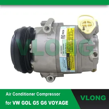 Автомобильный компрессор кондиционера для VW Volkswagen GOL G5 G6 VOYAGE кондиционер переменного тока Компрессор ACP216 RC600108 RC600380