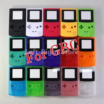 2sets Пластиковый корпус Game Shell для Nintendo Gameboy Color Game Консоль для GBC с кнопками