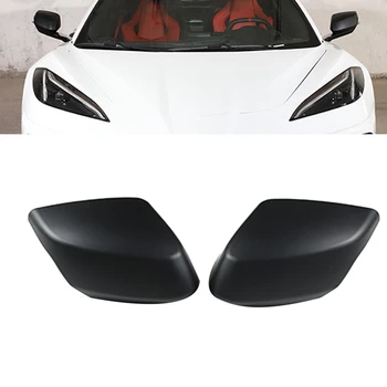 Для Corvette C8 2020-2023 Боковая дверь Крышка зеркала заднего вида Накладки Замена автомобиля Аксессуары Корпус зеркала заднего вида