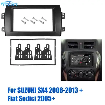 Для Suzuki SX4 2006-2013 Fiat Sedici 2005-2014 Авто Аудио Переоборудование Рама 2 DIN Панель Радио DVD Стерео Панель Приборная панель Безель