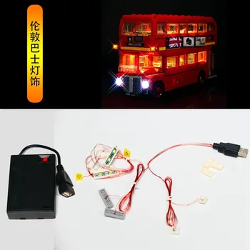 Единственный комплект светодиодной подсветки для 10258 Creative London Bus (НЕ включает модель)