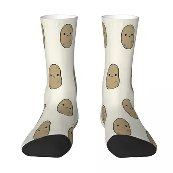 Симпатичные картофельные носки Носки Мужчины Женщины Полиэстер Чулки Настраиваемая Сладкая Рубашка