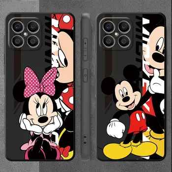 Чехол для телефона Disney Winnie Mickey для Huawei Honor X8 8X X9a X7 90 Lite 70 50 20 P30 Pro P40 Y9 2019 P Smart Z Soft Funda Чехол для телефона