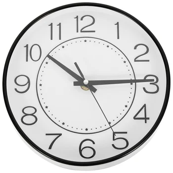 Арабские цифры Настенные часы Минималистичные настенные часы Настенные круглые часы для гостиной, кухни, спальни