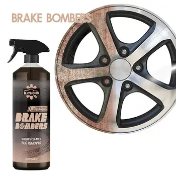 Iron Remover Защита колес и тормозных дисков от железа Химический очиститель ржавчины Уход за деталями автомобиля Dust Auto U1o6