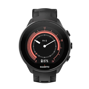 24 мм силиконовый сменный ремешок для часов Suunto 9 Спортивные дышащие ремешки Браслет для часов Браслет для Suunto 9 Baro Wristband Correa 1
