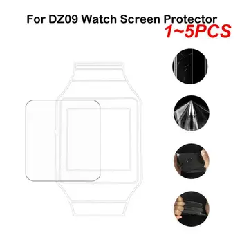  1 ~ 5 шт. Для смарт-часов DZ09 - защитная пленка для гидрогелевого экрана с полным покрытием
