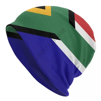 Флаг Южной Африки Шапочка Чепчик Вязаные Шапки Мужчины Женщины Крутые Унисекс Взрослые Зима Теплые Шапочки Skullies Шапочки