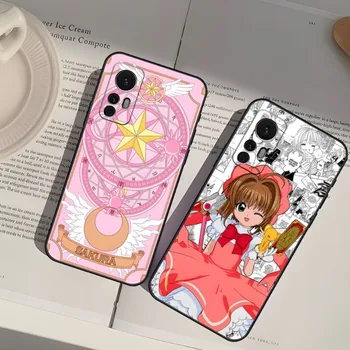 Cardcaptor Sakura Чехол для телефона Xiaomi 13 12 11T 11 9 9T 8 9SE 11i Lite Ultra Note10 Poco F3 M3 M4 X4 GT Pro Задняя крышка