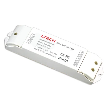 LTECH Новый светодиодный повторитель мощности RGB-ленты постоянного тока 5-24 В 6Ax3CH 18A 3-канальный выход ШИМ CV Усилитель постоянного напряжения LT-3030-6A