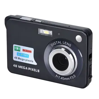  Цифровая камера HD Дисплей Видеокамера Видеокамера с защитой от сотрясений 2,7-дюймовая мини-камера