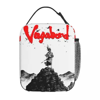 Vagabond Manga Термоизолированная сумка для ланча Японский мечник Мусаси Миямото Портативная сумка для обеда Термокулер Ланч-бокс
