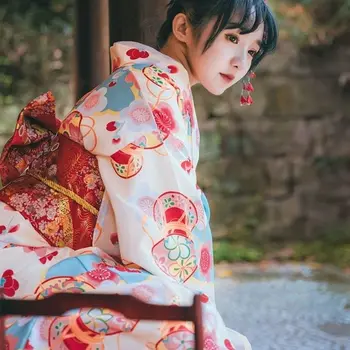 японский стиль традиционный костюм кимоно повседневный женский халат хаори юката халат пальто костюм леди высокое качество тренд формальный платье одежда