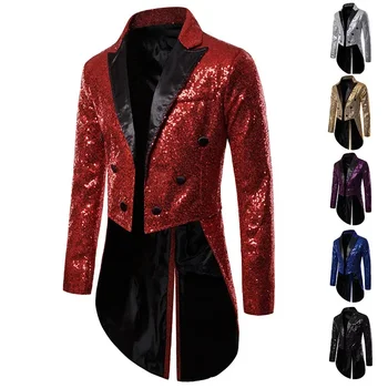 2023 Мужской костюм Смокинг Банкетное представление Пайетки Модный дизайн Мужское пальто